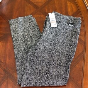 Calvin Klein black Knit Pants size 12 new